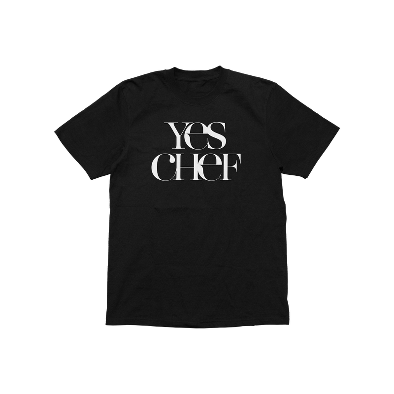 Yes Chef Tee (Black)