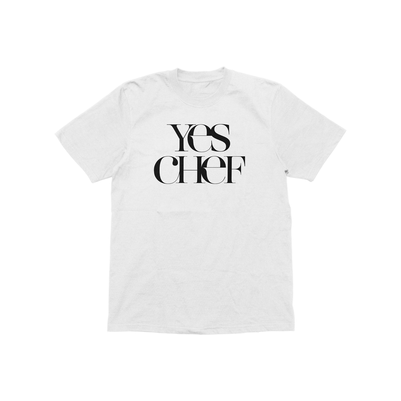 Yes Chef Tee (White)